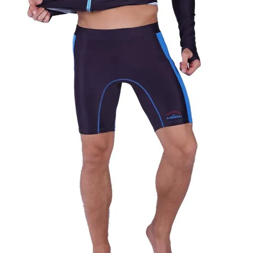 shor pants SABOLAY мужской кардиган из лайкры с длинным рукавом рубашка на молнии Шорты для плавания Рашгард рубашки для серфинга купальный костюм Рашгард солнцезащитный крем для плавания ming - Цвет: shor pants