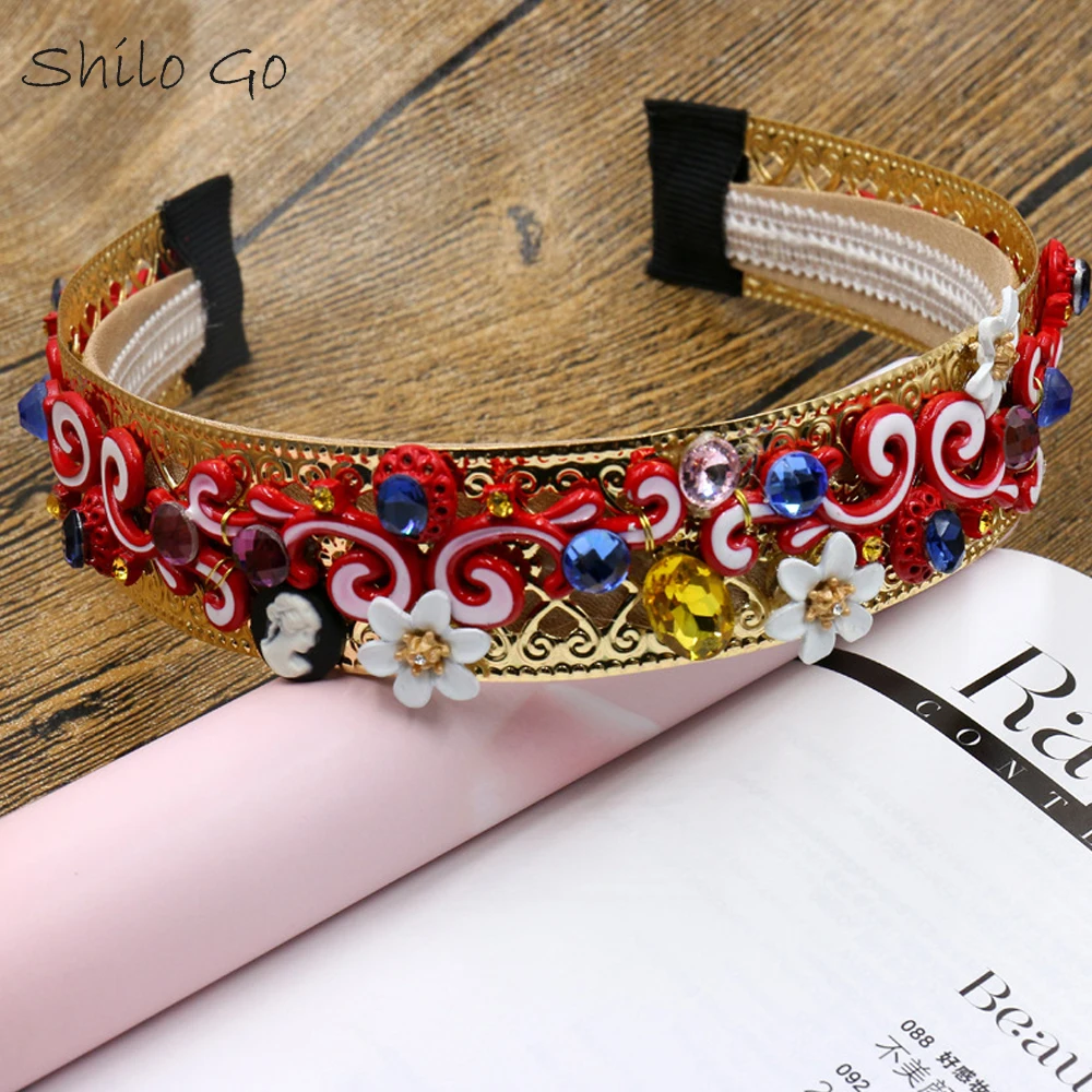 Летняя Пляжная винтажная Женская мода высокого качества с драгоценными цветами