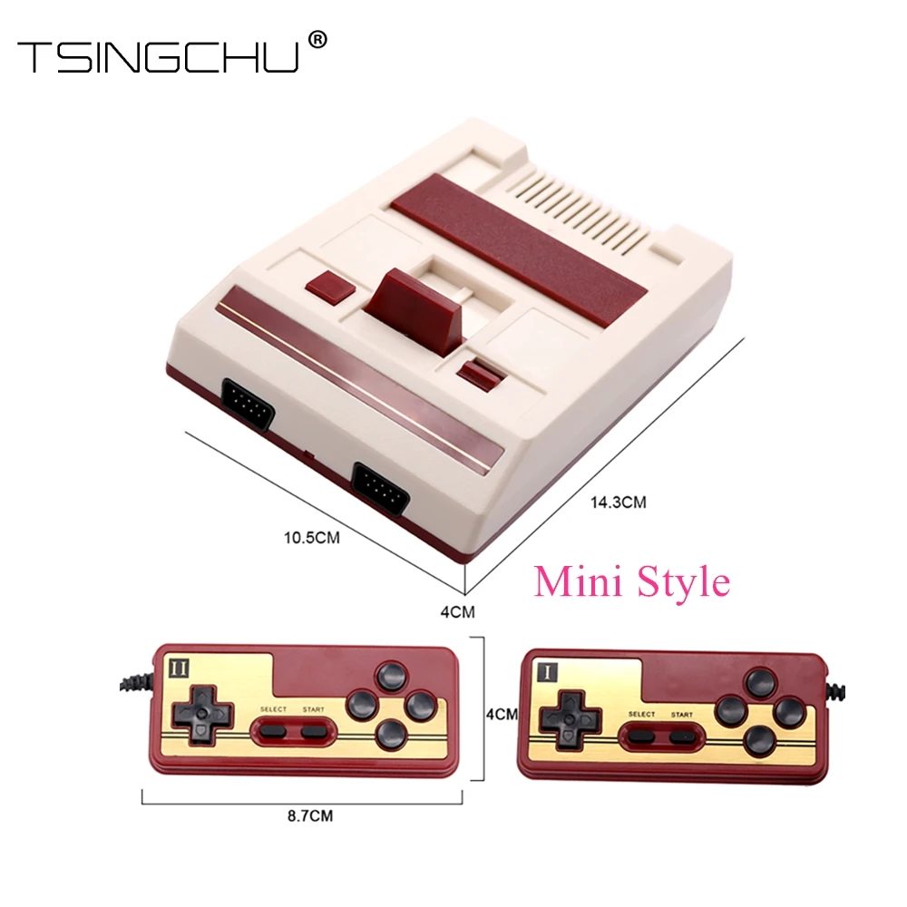 Семейный ТВ-видеоплеер TSINGO с HDMI-выходом 600 встроенных классических игр 8 бит