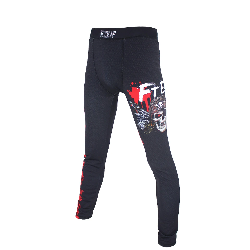 Шорты для бокса SUOTF MMA Scarlet king с черепом боксерские шорты тигр Муай Тай брикет