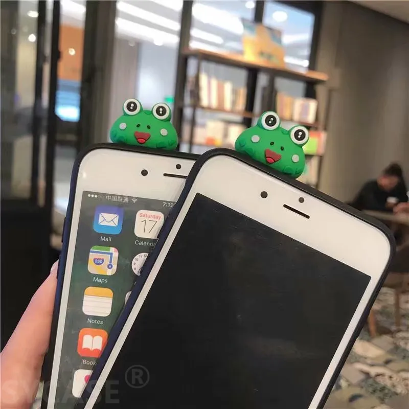 SYCASE Милая мультяшная лягушка Смола Shell для OPPO R9 R9s плюс R11 R11s R15 мечта R15x случае все
