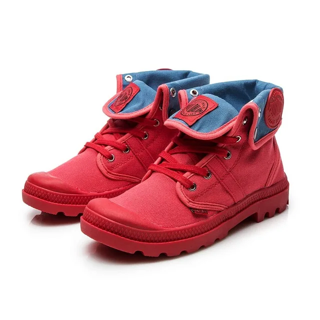 Кеды женские высокие повседневные холщовые кроссовки на шнуровке плоская