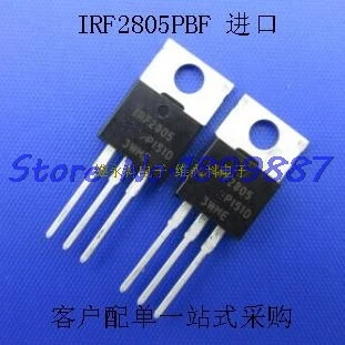 20 шт./лот IRF2805 MOSFET N CH 55V 75A TO 220AB|Интегральные схемы| |