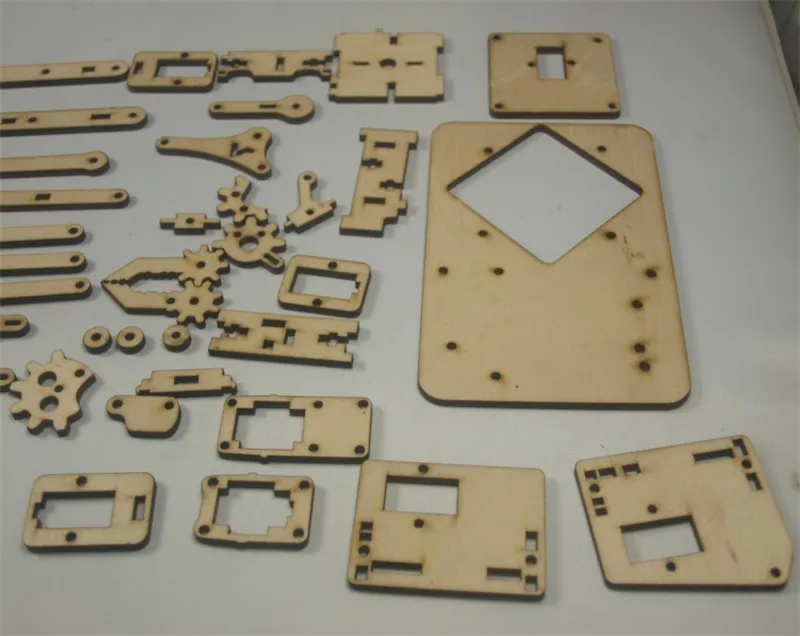 DIY MeArm ваш робот v1.0 лазерная резка деревянный комплект/набор 3 мм Толщина