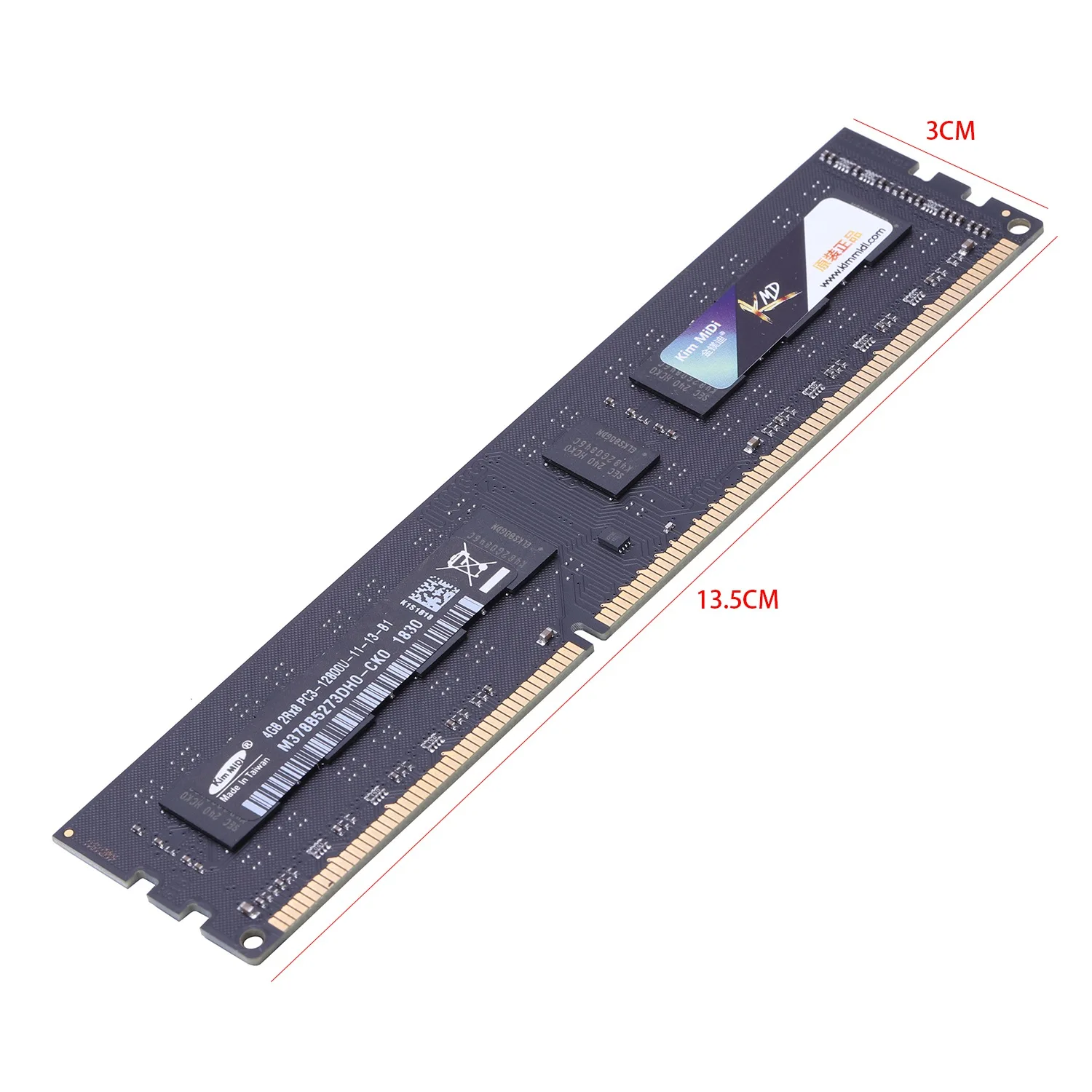 Горячая-KimMiDi DDR3 4 Гб 2 Гб ОЗУ 1600/1333 МГц 1,5 в 240 Pin Настольный ПК Память 240 контакты система Высокая совместимость
