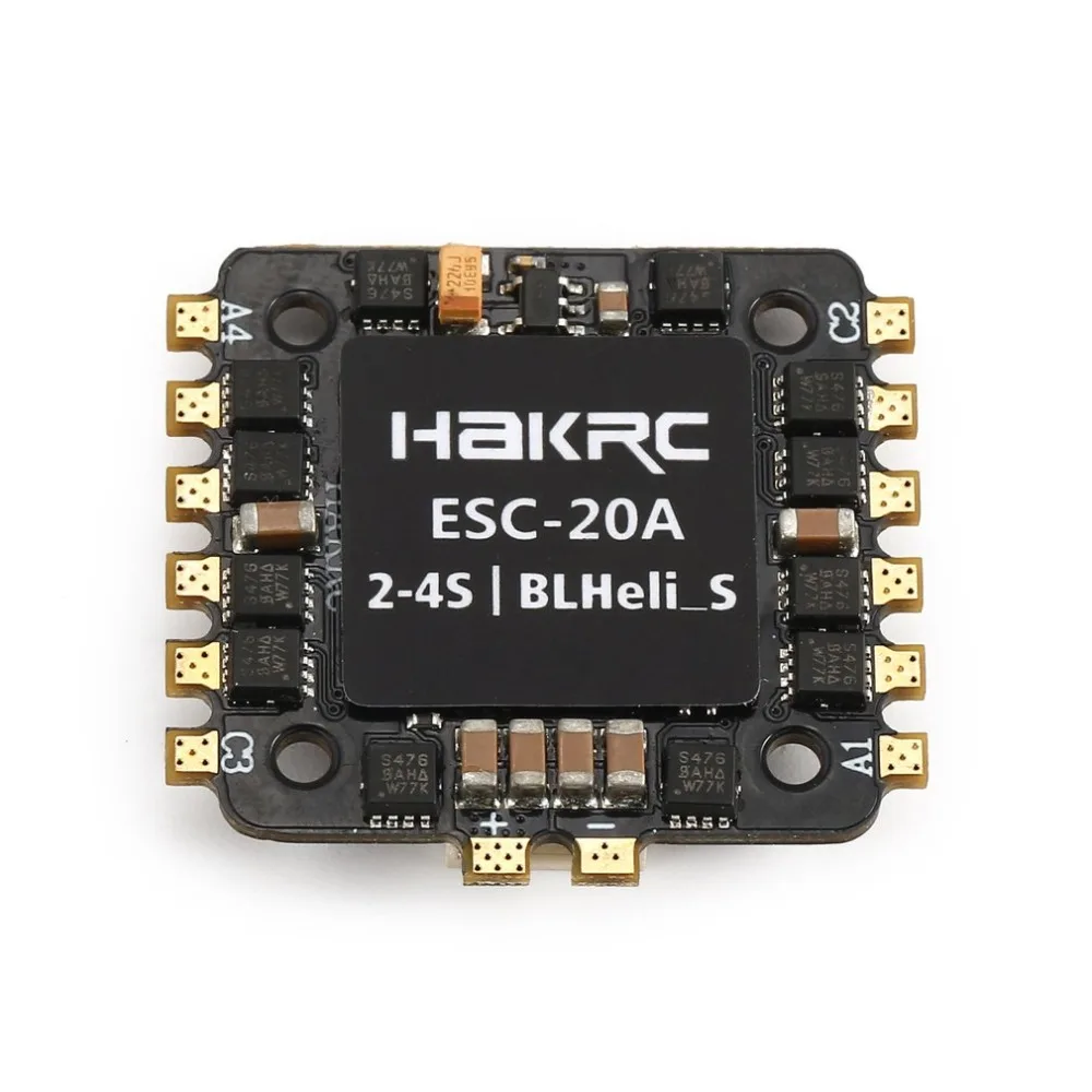20A 4 в 1 2-4S BLHeli_S/Dshot 600 Oneshot ESC электронный регулятор скорости для RC гоночный Дрон Квадрокоптер аксессуары ht