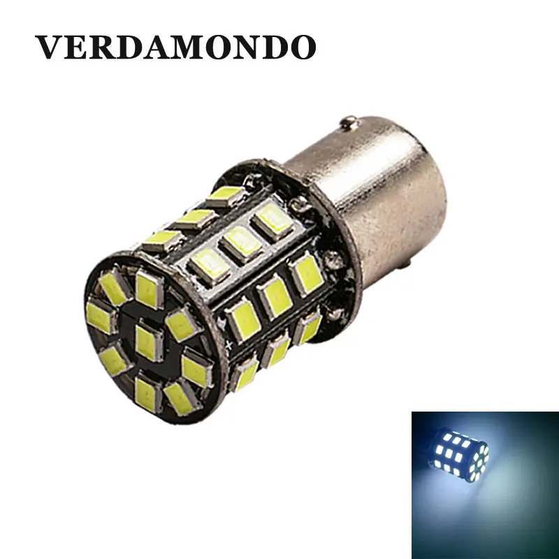 Автомобильный Фонарь BA15S BAY15D светодиодный 33 1156 SMD стоп сигнал стояночный задний