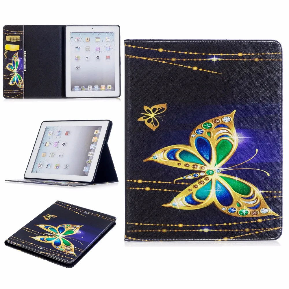 Чехол для fundas iPad 2/3/4 чехол 9 7 дюйма + функция подставки|case for ipad|case ipad 2for 2 |