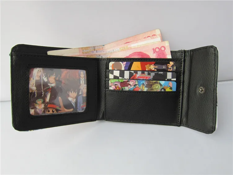 Японский талисман Кумамон высокого качества PU короткий кошелек/аниме кошелек с