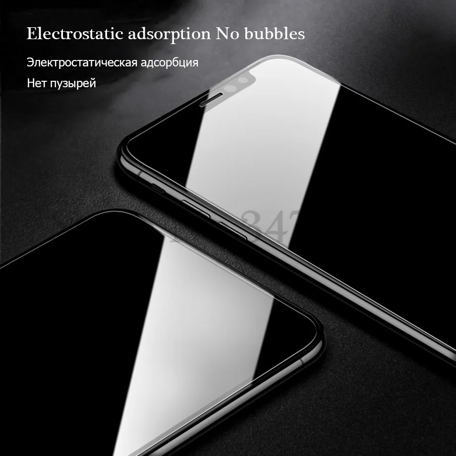 2 шт./лот 9H HD закаленное стекло для Apple iPhone X XS XR прозрачная защитная пленка для iPhone XS MAX