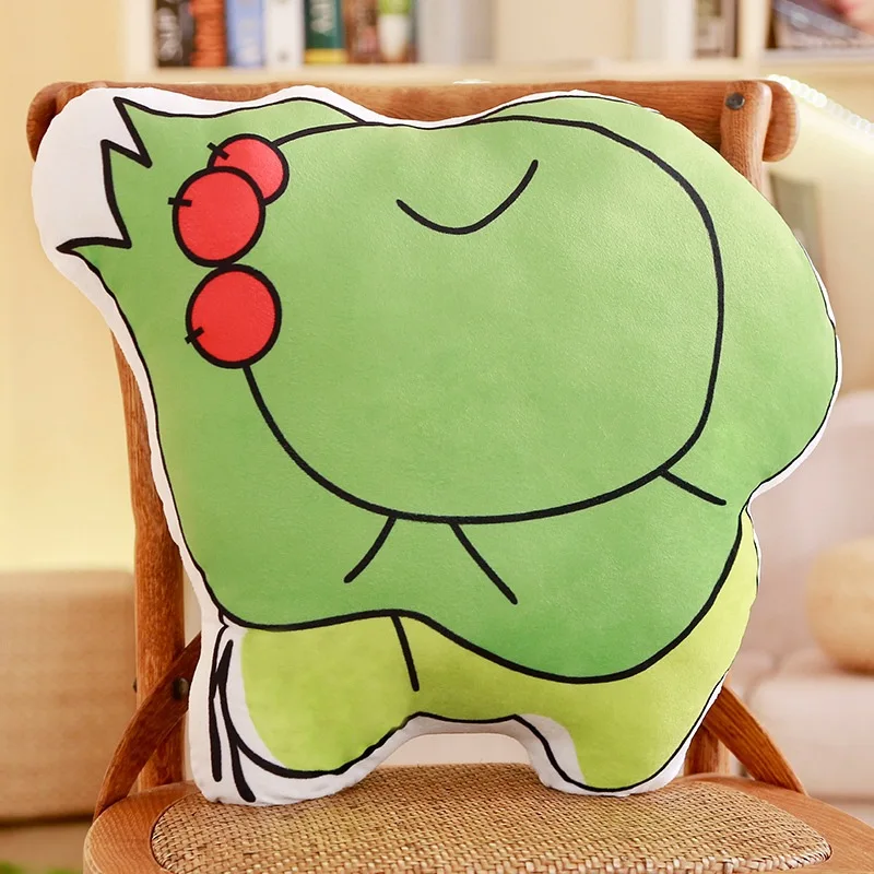 Japan Kawaii Casual Game Plush Pillow Ctue Travel Frog Stuffed Soft Animal Sofa Cushion Boy Toy Dolls for Baby Kid Birthday Gift | Игрушки и