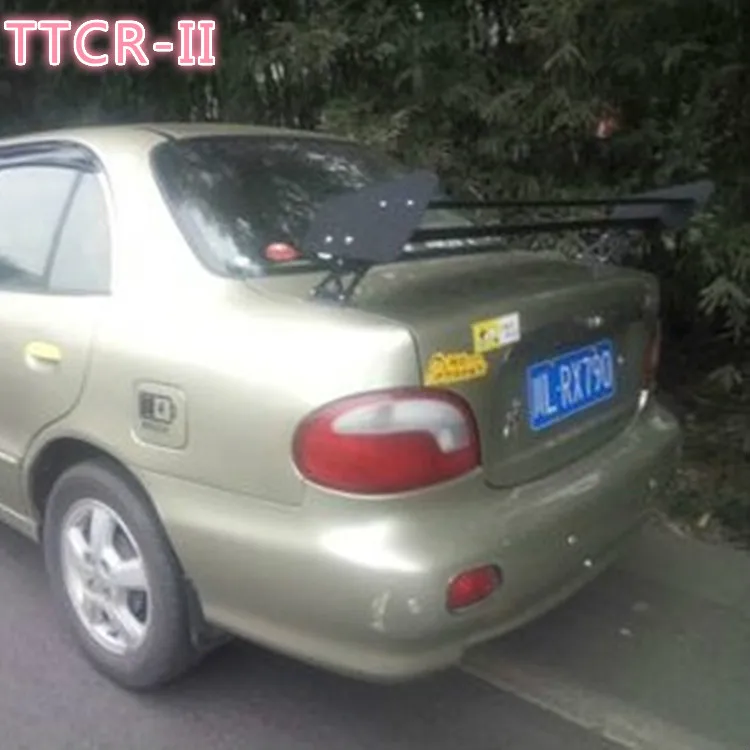 Универсальный автомобильный спойлер двухслойный для седана гоночного