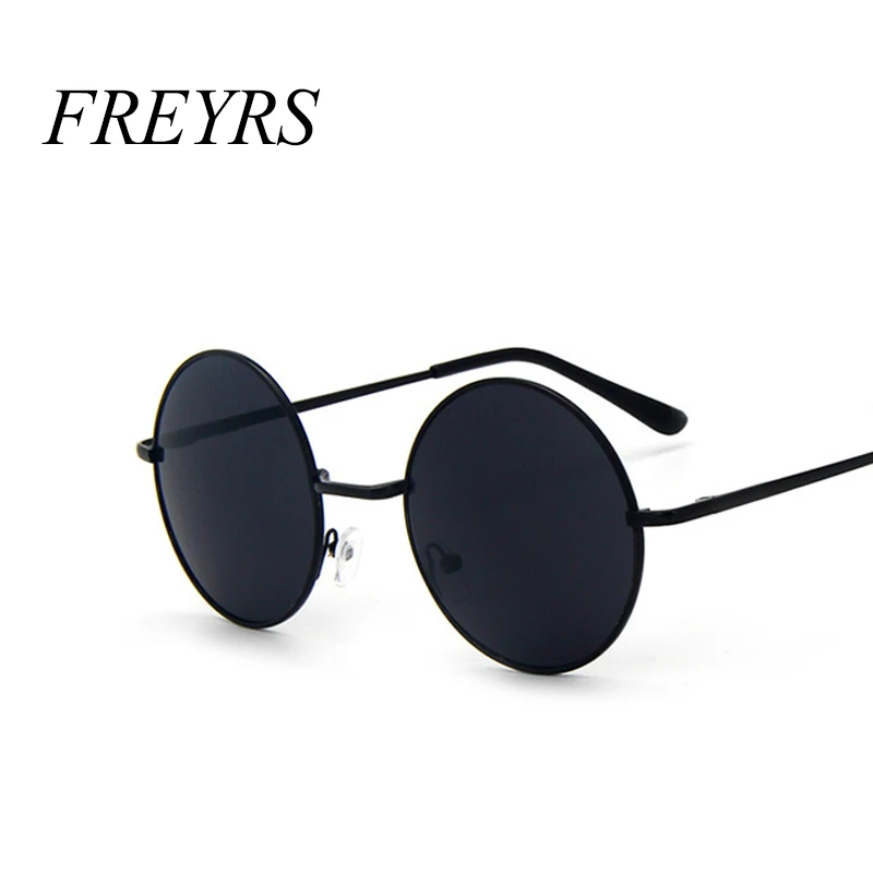 Мужские и женские круглые солнцезащитные очки freyers брендовые дизайнерские