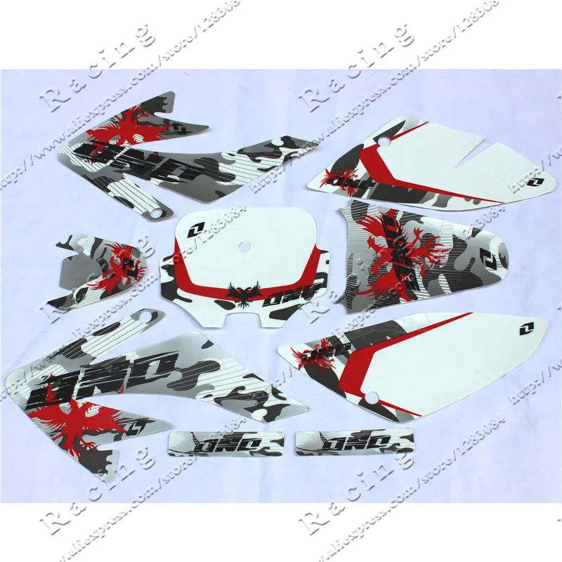 CRF 70 Графический комплект CRF70 декоративные наклейки грязь питбайк SENGE Мотокросс