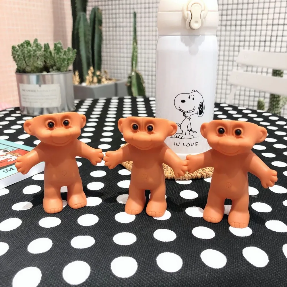 Пластиковая Картонная милая кукла-тролль держатель для зажигалки игрушки ПВХ