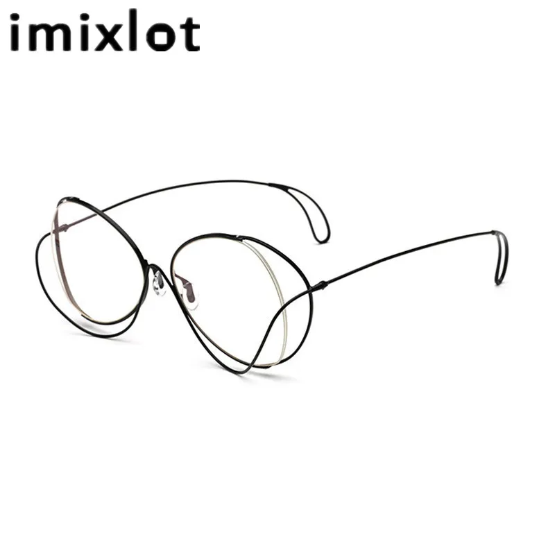 IMIXLOT Новое поступление женские зеркальные солнцезащитные очки Shades брендовый