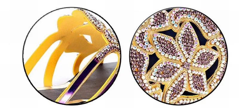 2016 г. Европейские женские сандалии модные летние пикантные шлепанцы со стразами