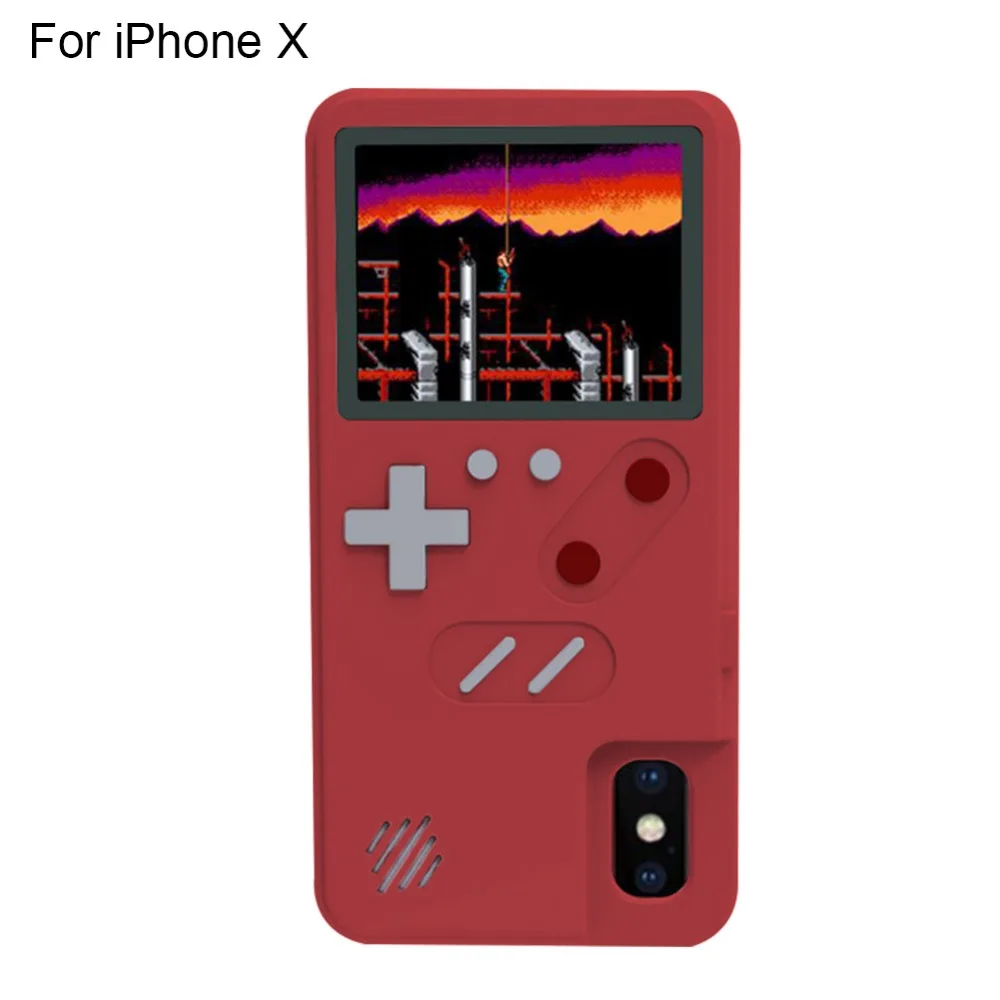 Цветной игровой телефон чехол для iPhone 7 Чехол для iPhone 6 7 8 Plus 6S 7S 8S X XS XR XM игра Футляр TPU чехол для телефона белый