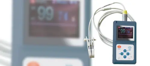 CMS60D VET Цвет Экран Дисплей электронный Портативный ручной пульса и уровня