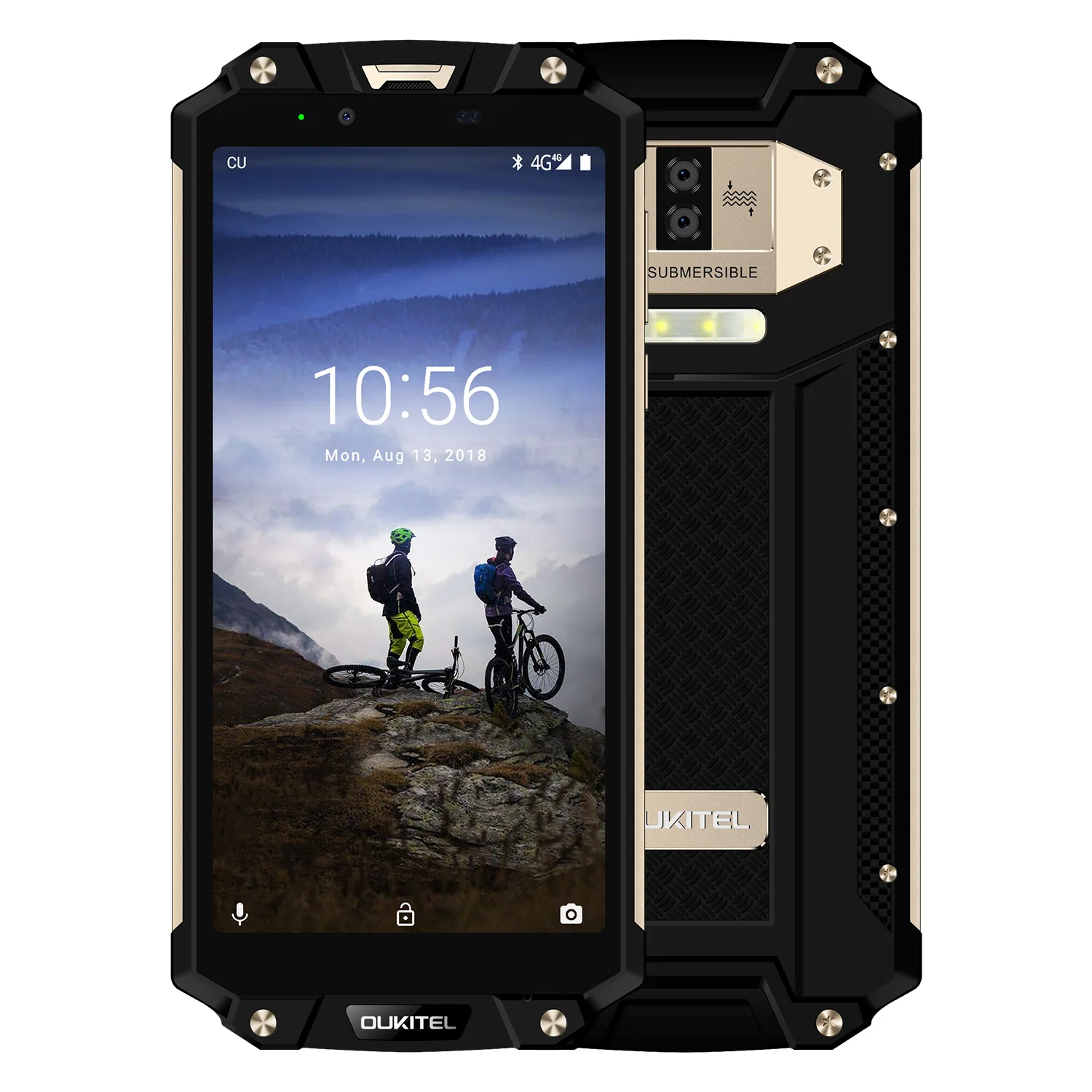 OUKITEL WP2 смартфон с 6 дюймовым дисплеем восьмиядерным процессором MT6750T ОЗУ 4 Гб ПЗУ 64