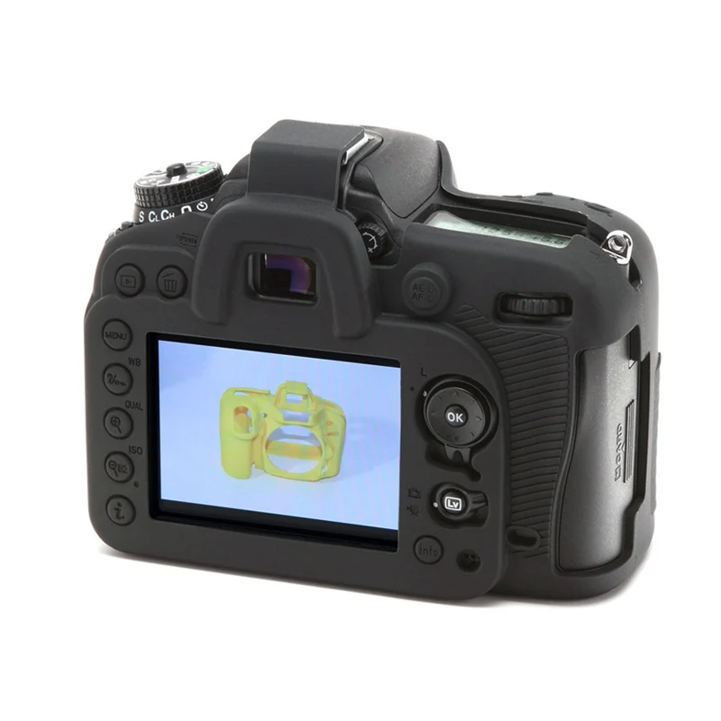 Мягкая силиконовая резина Камера сумка защитный корпус кожи для Nikon D7200 D7100 D850 D5500