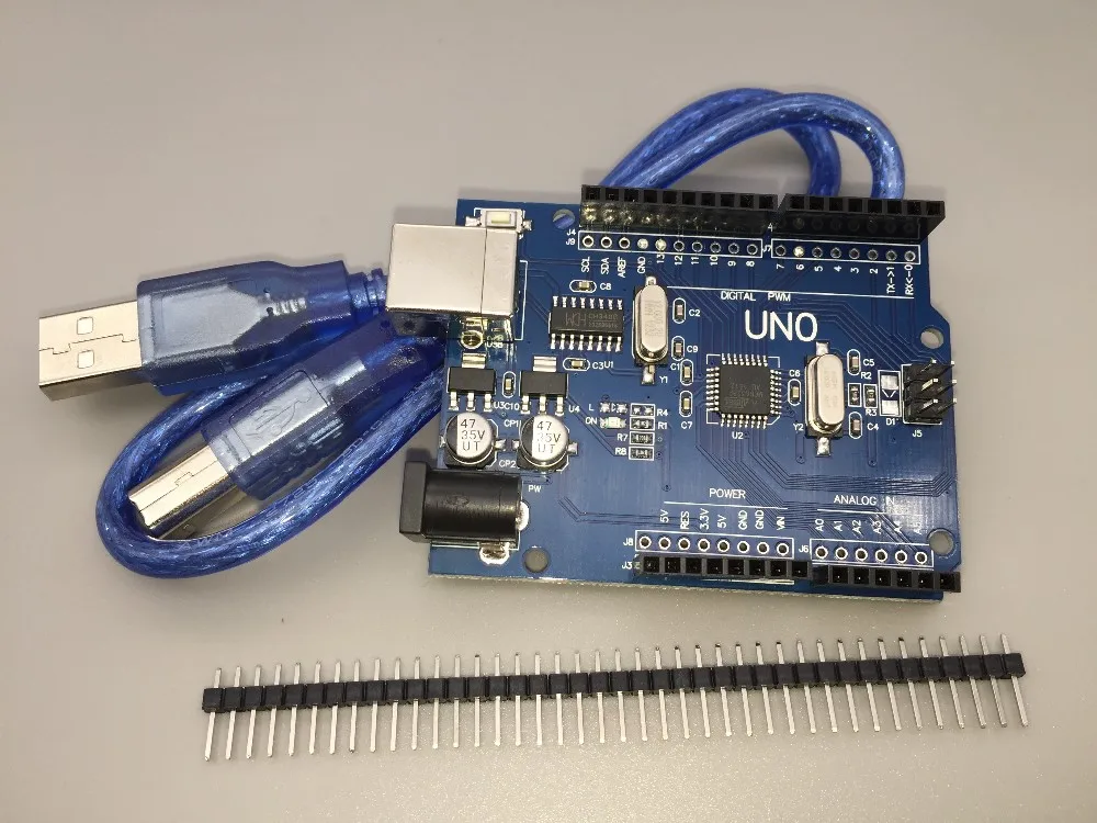 5 шт. один комплект UNO R3 (CH340G) MEGA328P для Arduino + USB кабель|Измерители напряжения| |