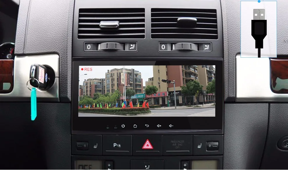 Navivox 8.8 '' 2 din Android 8.1.0 8-ядерный автомобильный GPS-навигатор Стереозвук для Touareg Old Ram2G Автомобильный радиоприемник GPS-навигатор