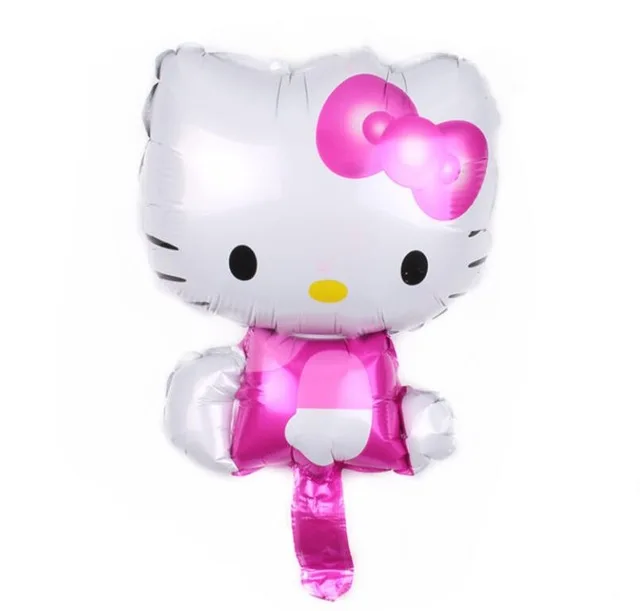KUAWANLE 50 шт./лот Мини Hello Kitty воздушный шар для вечеринки с мультяшным рисунком KT