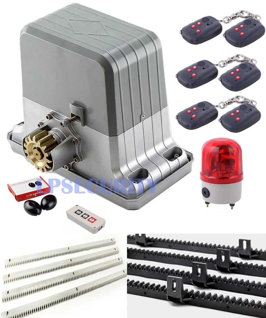 Фонарь для открывания ворот 1800 кг с датчиком кнопкой будильником|gate motor|openeropener gate