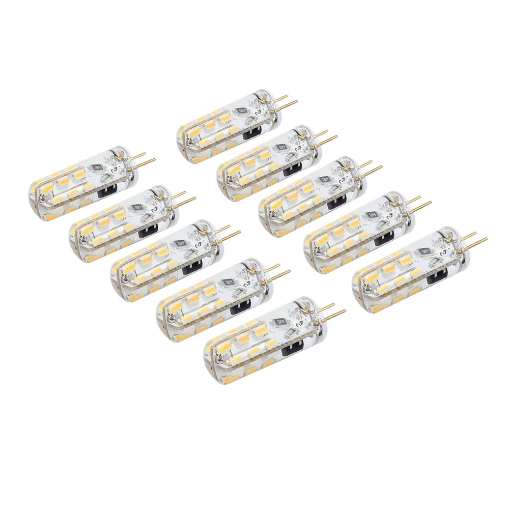 10 шт. силиконовые светодиодные лампы 5 Вт G4 3014 SMD | Лампы и освещение