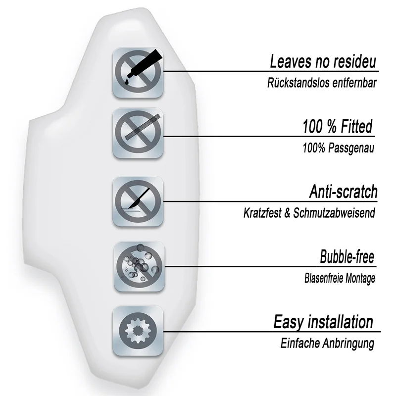 2 шт. мотоциклетный кластерный царапина Дисплей Защитная пленка протектор для
