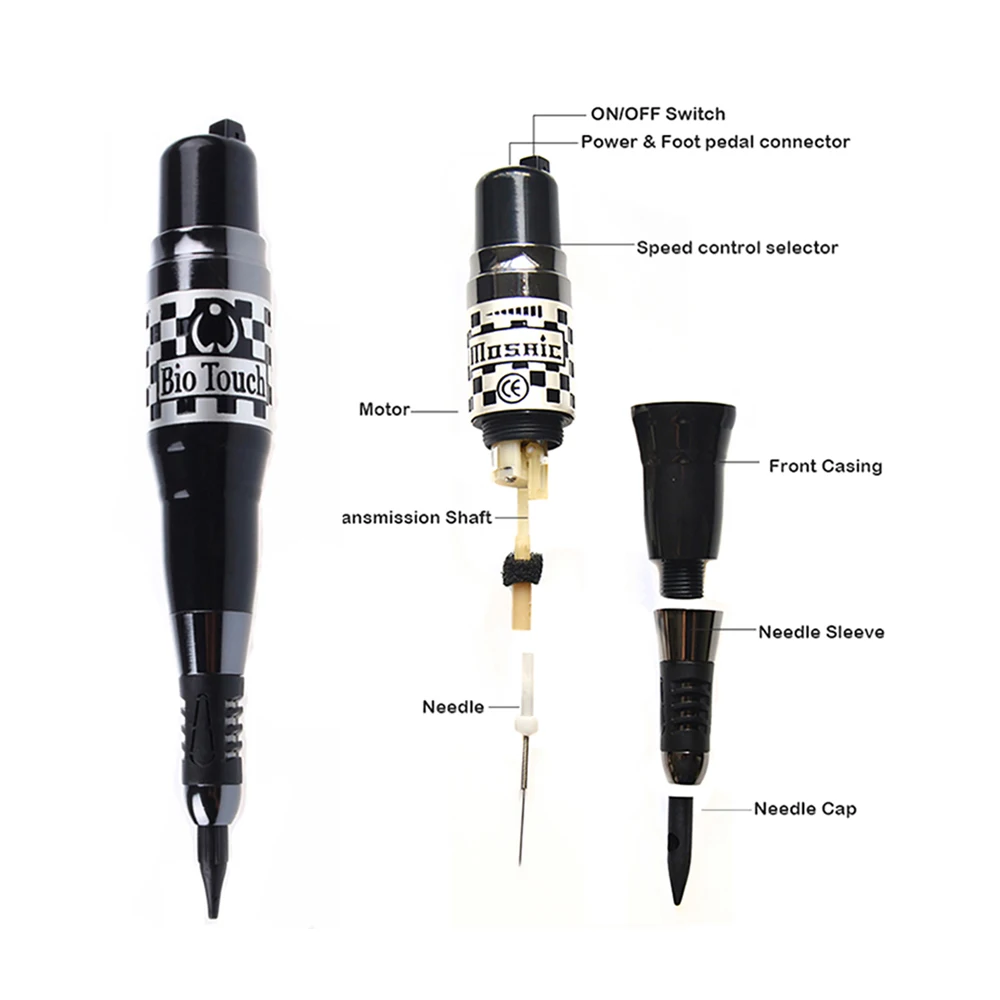 

1 Set Professional Mosaic Cosmetic Tattoo Machine Kit Permanent Makeup Taiwan Original Cosmetic Machine Equipment