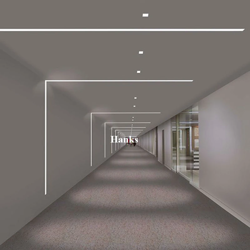 Алюминиевый профиль для гипсокартона 10 м (1 м/шт.)|aluminum channel|light channelrecessed strip lighting |