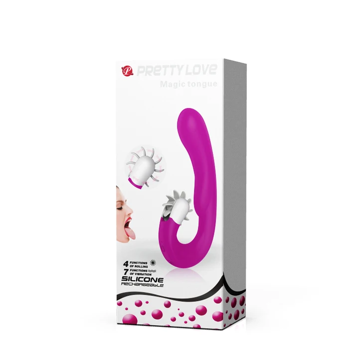 Силиконовый вибратор для клитора Pretty love 7 дюймов фаллоимитатор точки G