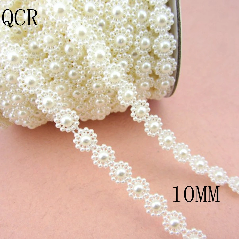 Бесплатная доставка 2 метра 10 мм Большая искусственная хлопковая цепочка для