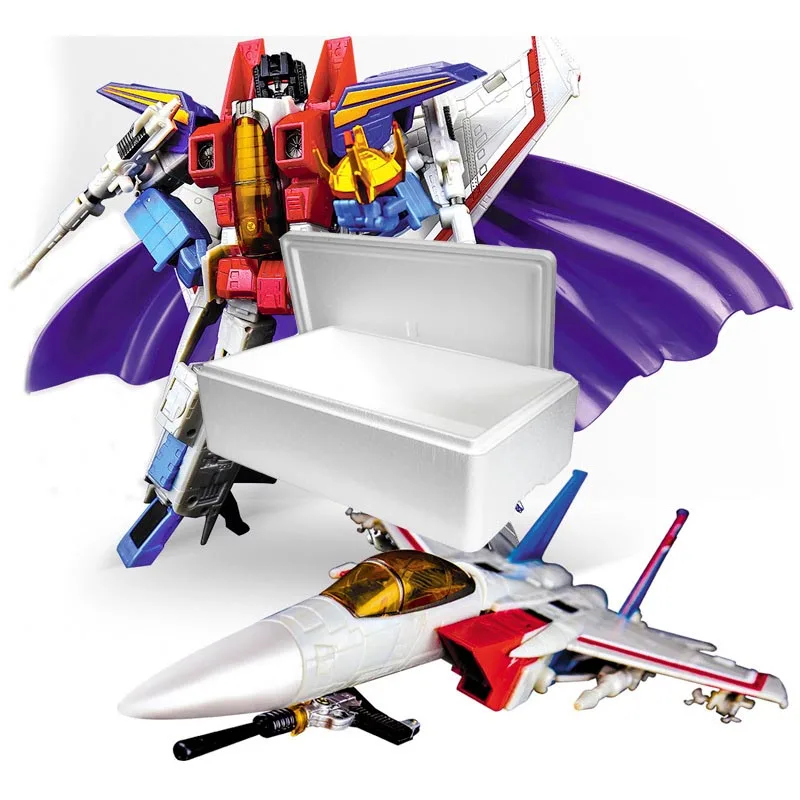 MP11(No Boxes) Трансформация G1 MP11 MP-11 STC Ramjet thandt Thunder Six Brother F15 Air-Craft Fighter сплав негабаритных фигурка Робот Игрушки - Цвет: MP11(No Boxes)
