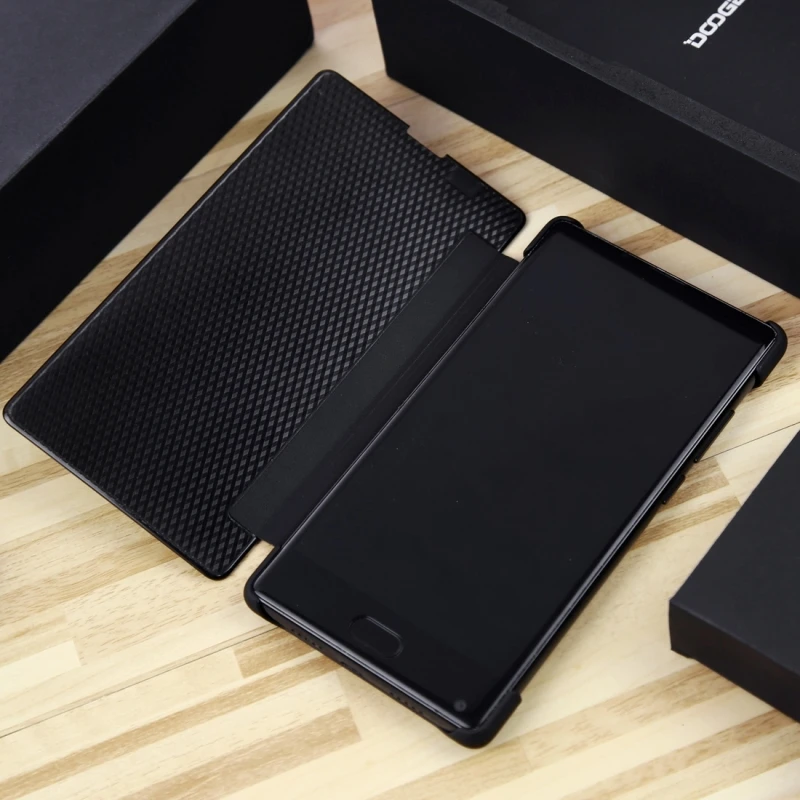 DOOGEE MIX Роскошный кожаный чехол PU Горизонтальный флип мобильный телефон задняя