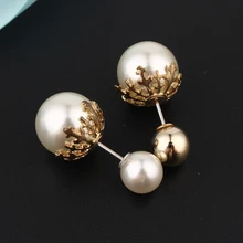 1 шт. женская брошь в виде двух соединенных элементов|pins for women|pearl