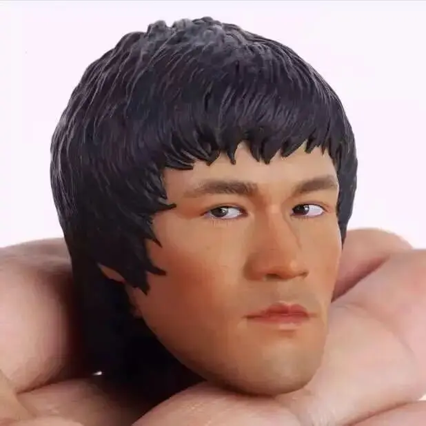 На заказ Мужская голова Брюса Ли 1/6 для 12 &quotPhicen фигуры тела Игры смерти|Игровые