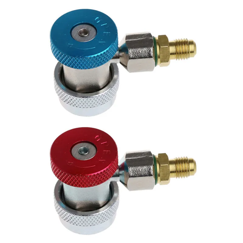 1Pcs Car Auto Freon R134A H/L Quick Coupler Adapters Air Conditioning Refrigerant Adjustable A/C Gauge Set | Автомобили и