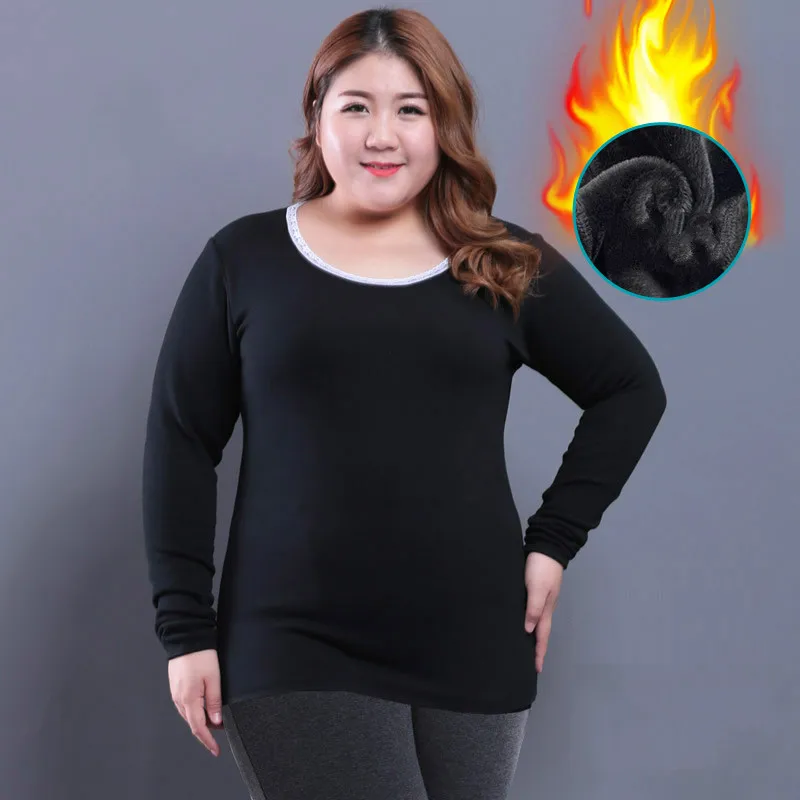 Бархатное плотное термобелье топы для зимы женщин теплая многослойная одежда