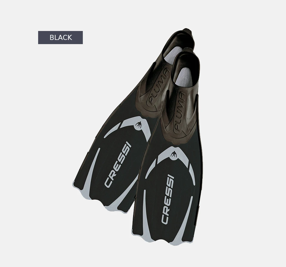 Cressi Pluma ласты для подводного плавания Ласты для плавания с длинным лезвием плавники супер комфорт для взрослых синий розовый черный
