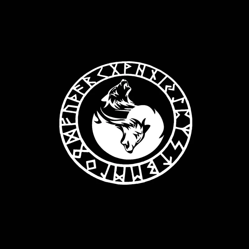 Виниловая наклейка QYPF черная и Серебристая Наклейка для мотоцикла 17 8 см * с