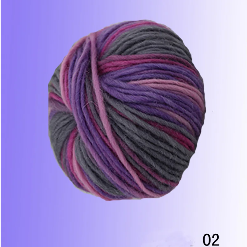 10 шт./лот 100% австралийская шерстяная пряжа Исландская цветная вязаная толстая