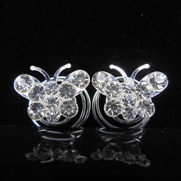 Новинка 2015 модные свадебные шпильки для волос в виде бабочки 120 шт. | Украшения и