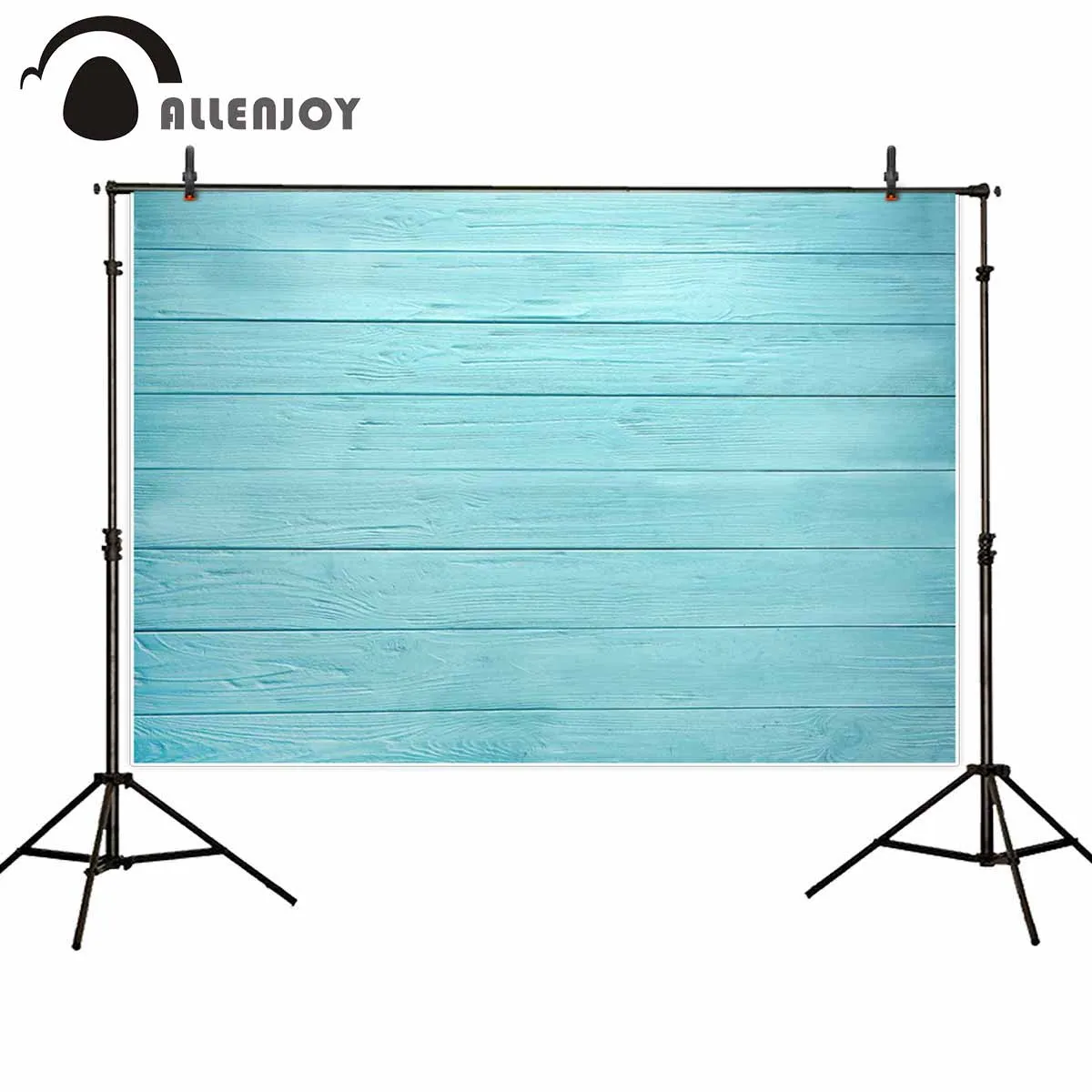 Allenjoy детский фон для фотосъемки Современная синяя деревянная текстура фото