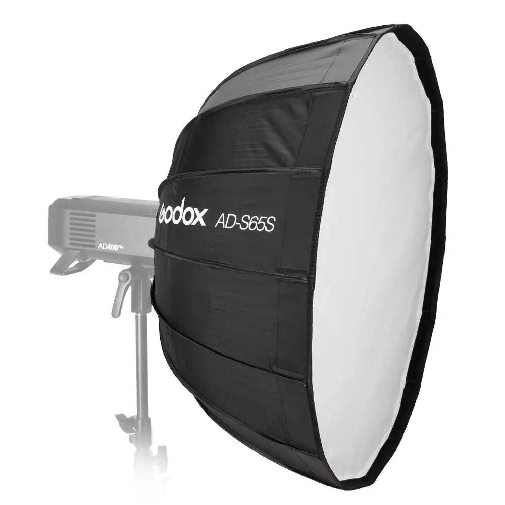 Godox AD S85S 85 см S65 65 белый или серебристый параболический софтбокс с сотовой сеткой