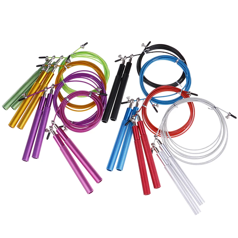 

Steel Wire Universal Ball Bearings Jump Rope Equipment Adjustable Fitness Workout Training Jump Rope Universal Exercise
