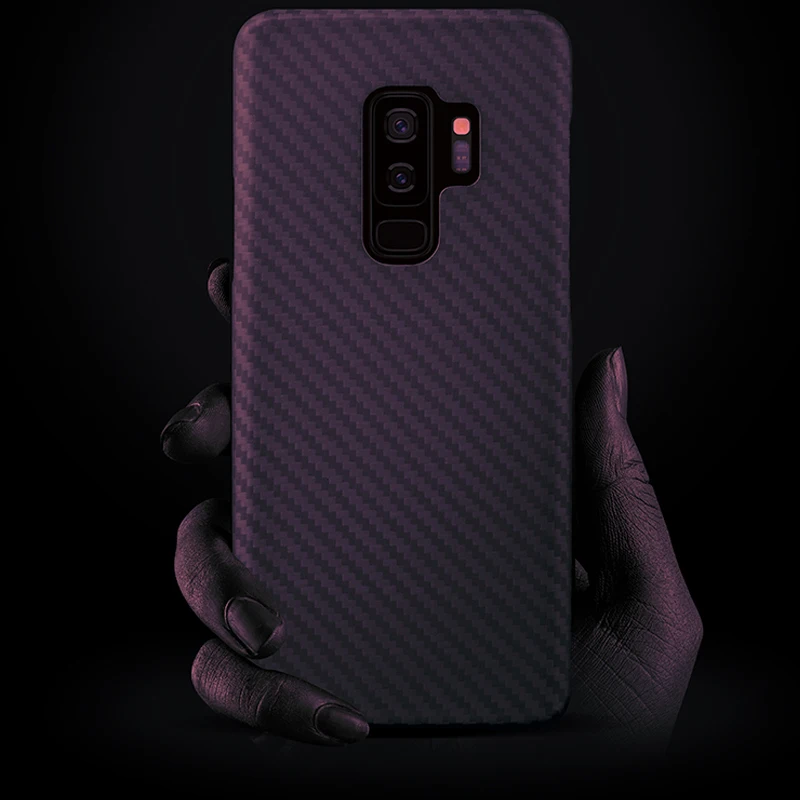 Роскошный чехол из углеродного волокна для samsung Galaxy S10 Plus S8 S9 Plus Note 10 Note 9 8 матовый арамидный чехол Ультратонкий чехол для телефона