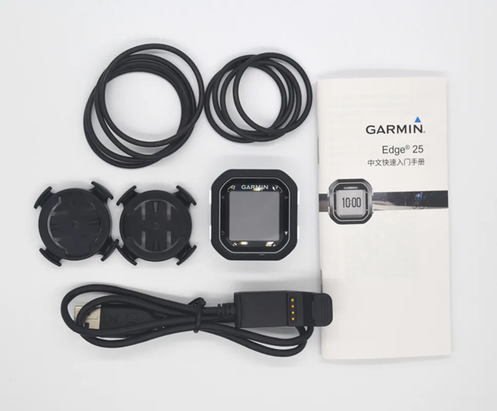 Комплект gps-навигатора Garmin Edge 25 чехол защита для экрана HRM датчик скорости и